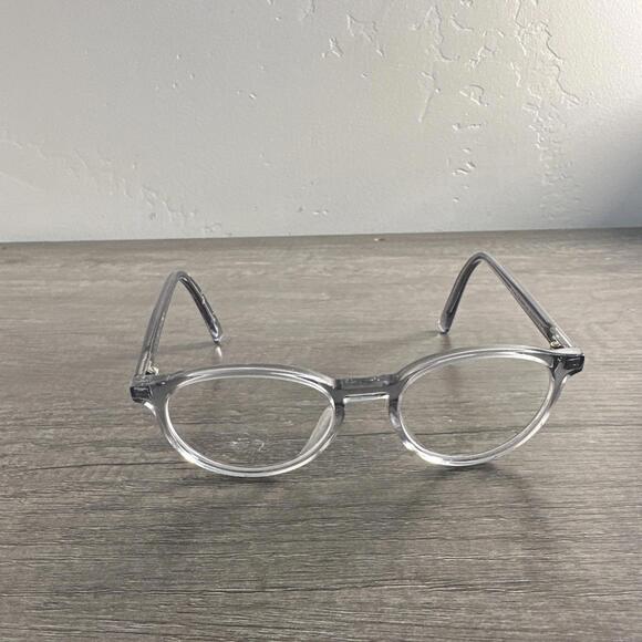 Warby Parker Eyeglasses Watts M 371 Pacific Crystal FRAMES ONLY 49-18-145 - Picture 1 of 6